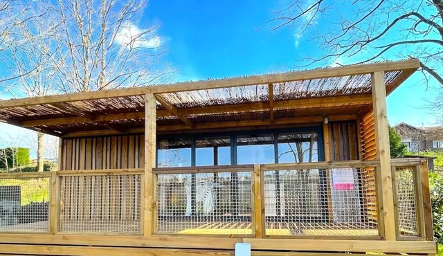 New 2025 Chalet Privilège Marsanne - 3 bedrooms - TV - 35m², 17m² covered terrace 6 people