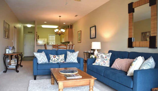New 2026 Listing! Pond View Condo in Five Points