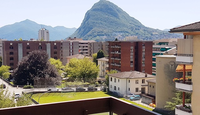 New 2026! Lugano, Near Beach & Old Town: free parking, views!