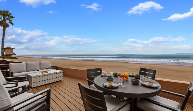 NEW 2BD Luxury Beachfront Condo in Carpinteria. Stunning Ocean Views!