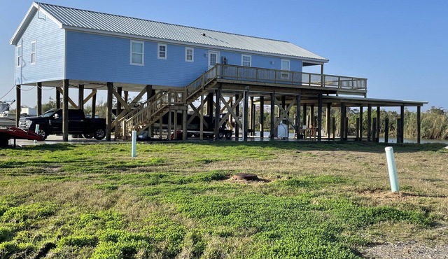 New 3 bedroom 3 full bath house with a boat slip