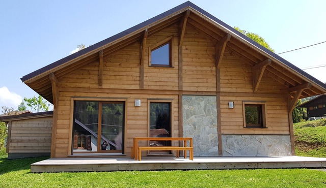 New 3 * chalet -L'escargot-Proche Gérardmer-Grand confort-SAUNA BALNEO WIFI