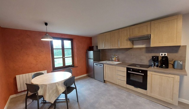 New! 4-person gîte in a horse farm