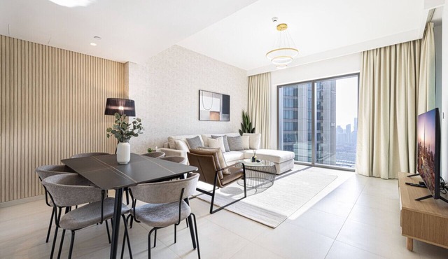 New 4BR |Burj Khalifa View & Pool |Dubai Mall