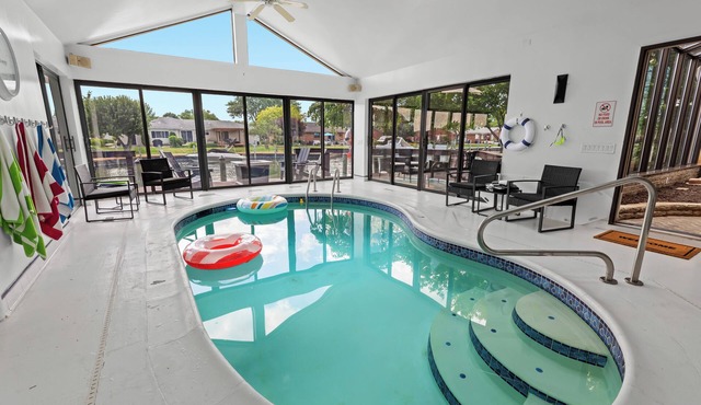 NEW! 4BR | Indoor Pool on the Bay in Boat Town USA