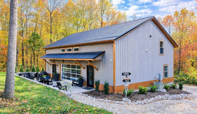 New 6BR Retreat near Patoka Lake, Sleeps 14, Fire Pit