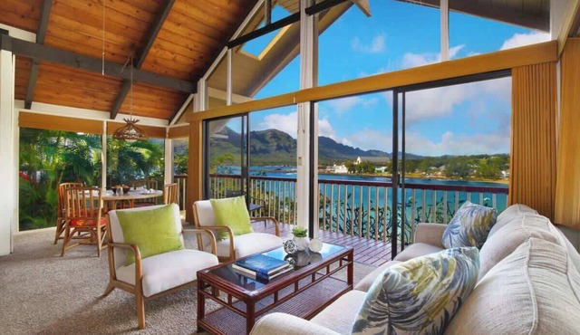NEW A/C! - Two Bedroom With Breathtaking Ocean Kalapaki Bay Views in Lihue
