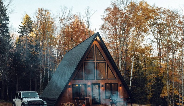 NEW A-frame just minutes away from Stratton and Mount Snow Ski Areas