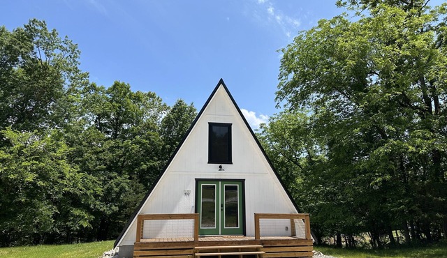 NEW A-Frame Stay Awhile near Mammoth Cave National Park & <1 mi to Nolin Lake!
