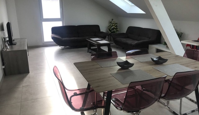 New accommodation, 3 bedrooms, living room, fully equipped kitchen.