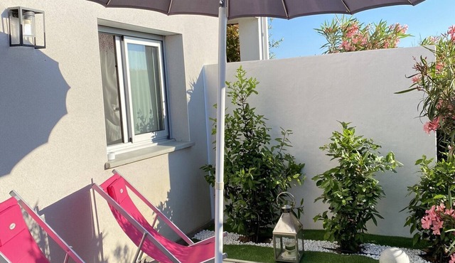 New air-conditioned T2/3 MINI loft near the paradisiacal beaches of the South Shore