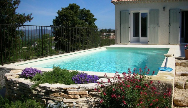 New air-conditioned house, swimming pool, WiFi, exceptional view of the Cévennes.