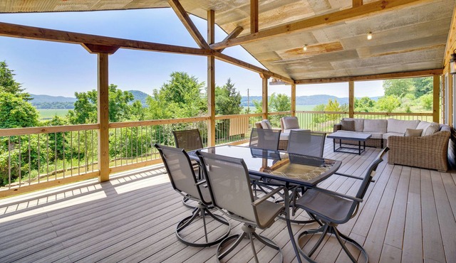 New Albin Vacation Rental w/ Fire Pit & Views!