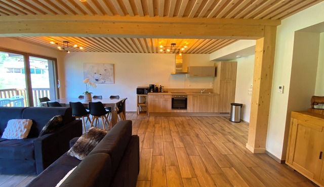 New apartment Ski in ski out 8 people