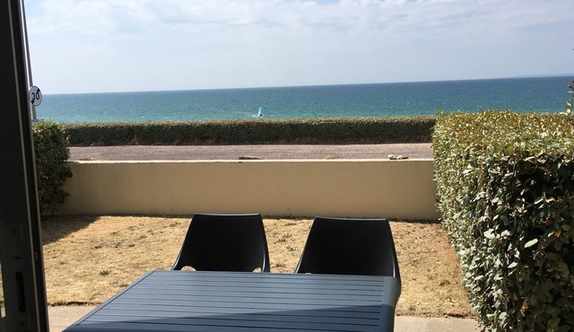 New apartment with terrace view and sea access 2 people all comfort/bicycles