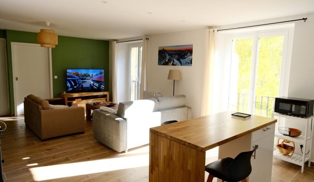 New apartment, 5 beds – 8 km from the resorts