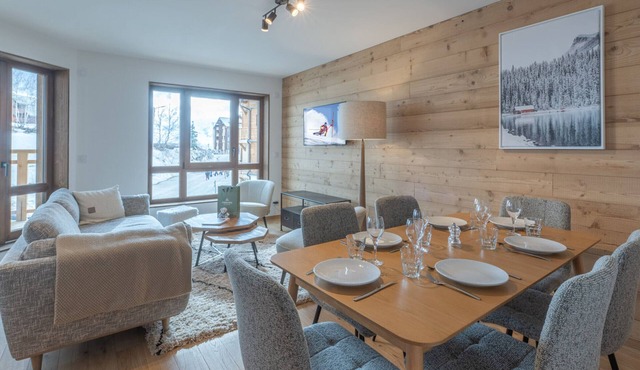 New apartment in Alpe d'Huez, ski-in ski-out