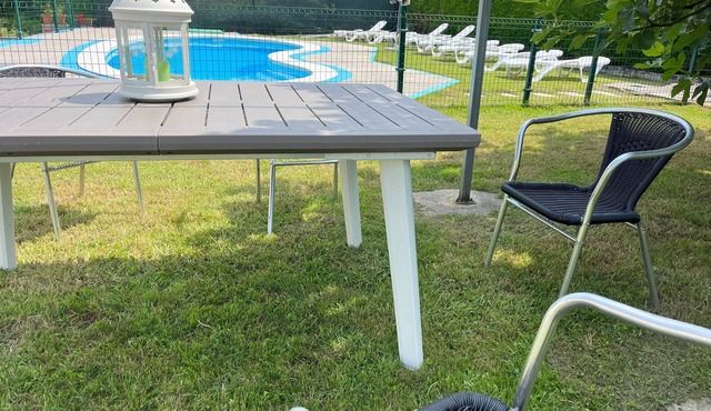 New apartment in Mogro with garden and pool. Beach.