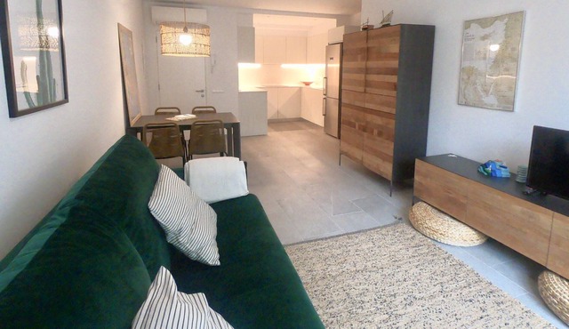 New apartment in the center with garage