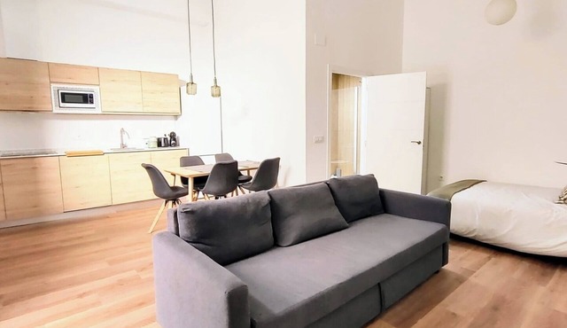 New apartment in the heart of Valencia, next to the vibrant Plaza del Cedro.