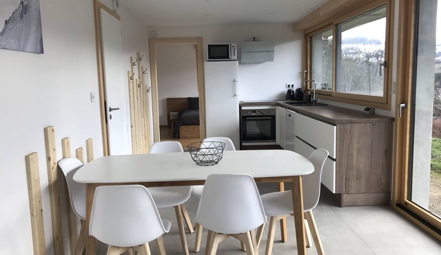 New apartment with garden in Savoyard chalet