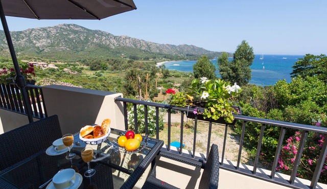 New apartment with magnificent view of Roya beach PROMO October November