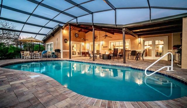 NEW! Apollo Beach Canal front Home w/Private Pool