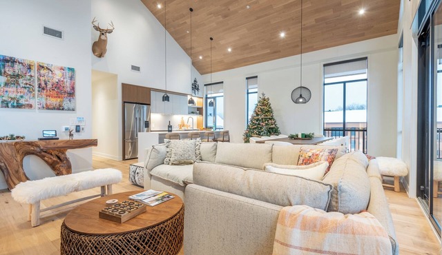 New ! Arbora Tremblant Penthouse | Private Hot Tub + Rooftop Terrace