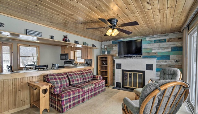 NEW! Battle Lake House w/ Fire Pit & Beach Access