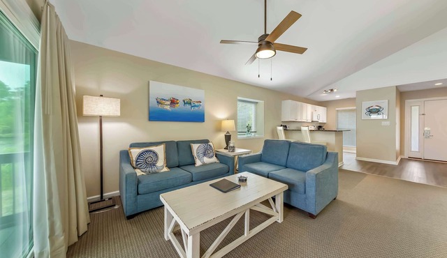 New Bern Condo-Resort Living with Pool, Gym, & Water Views