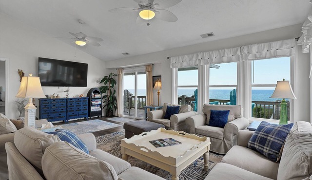 NEW! Boardwalk - Oceanfront Spa - Newly Remodeled, Best Location Walk everywhere