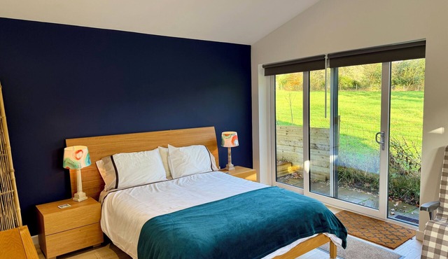 New Cabin in Straiton Ayrshire, available for short stays of 1 or 2 nights stay.