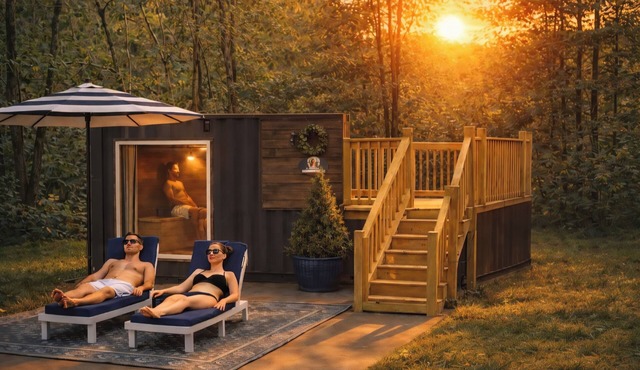 *NEW* Cabin in the NC foothills| Sauna| Family| Couples| Solo| Creek