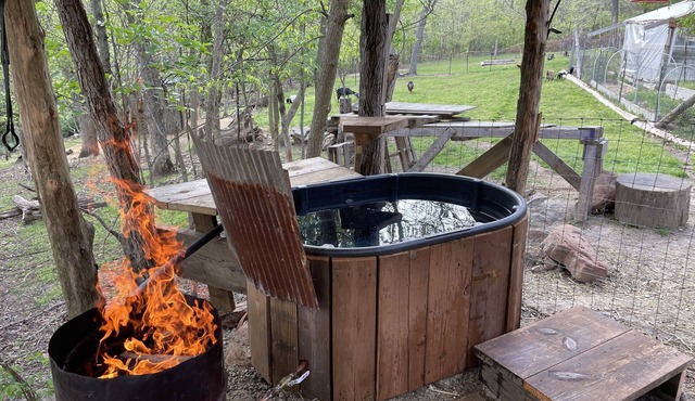 New Camper with a Hot Tub and Pool: Great For Families or a Romantic Weekend.