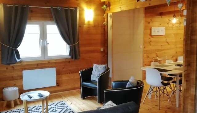 New: Chalet Les Prés in Alsace center, charming atmosphere, modern comfort