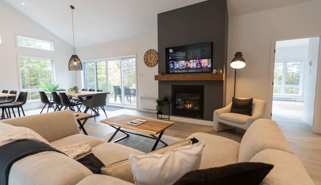 New chalet with spa and sauna - Le NaturOzen