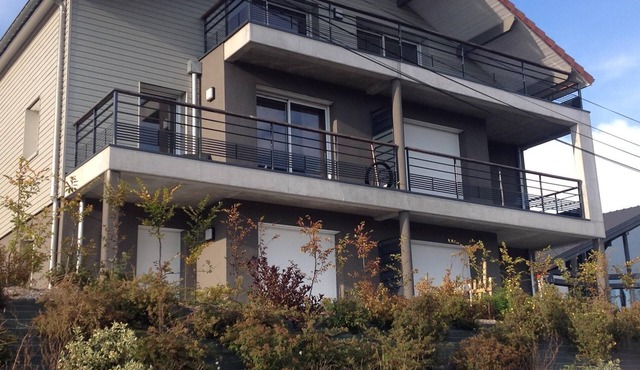 New, comfortable apartment with panoramic view of Gérardmer and the ski slopes