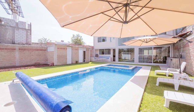 New Comfortable Retreat in Cocoyoc, Pool & BBQ