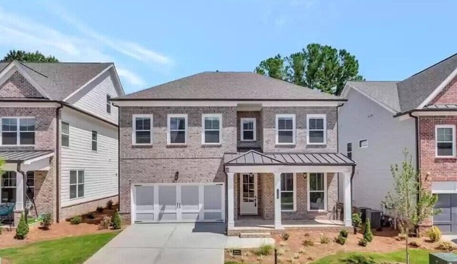New Construction home in Alpharetta with pool and tennis courts