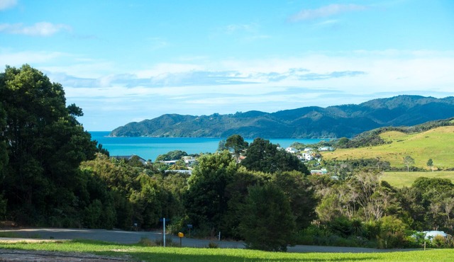 New, contemporary cabin with wide views