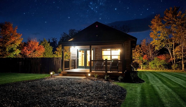NEW Cozy Couples Log Cabin #7 LURAY Hot Tub Stone Fireplace Mountain Views