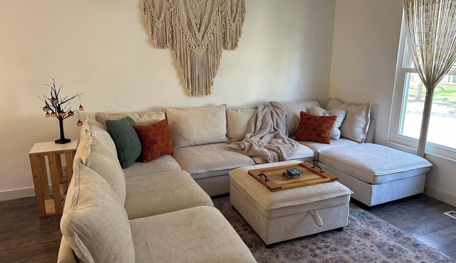 NEW Cozy Home Away From Home Centrally Located with Fenced Backyard