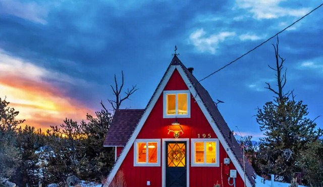 NEW Cozy Owl A-Frame: Cabin with Epic Mountain Views Featured on HGTV