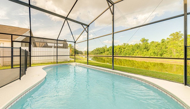 New! Disney Vacation Oasis! Lake View & Heated Pool.