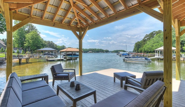 New Dock & Custom Home | Dock Holiday by AvantStay