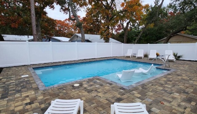 NEW! Dog friendly, private home with luxury pool!