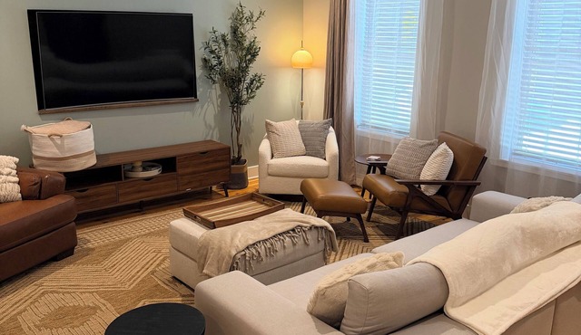NEW Dog-Friendly 3BR PGH Home Walk to Stadiums Private Parking Fenced Yard