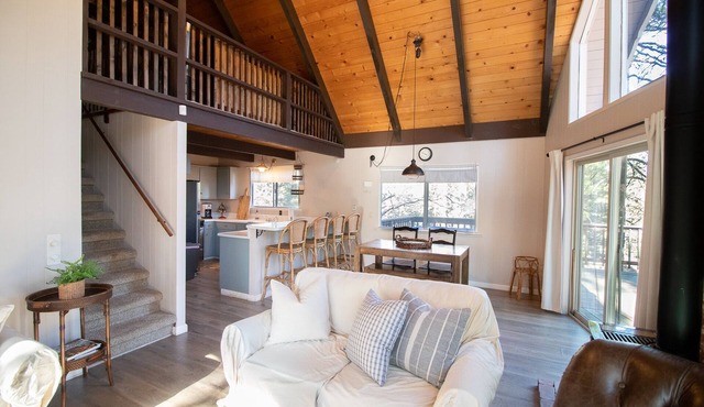 *New* Dog friendly Classic A-frame Cabin with A/C