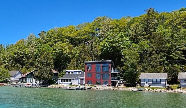 NEW! Eagles Landing - Large and Luxurious Newly-Constructed Lakefront Home Right On Crystal Lake! Absolutely Gorgeous!