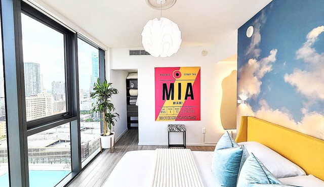 NEW! Electric Luxury Downtown Bayfront Brickell